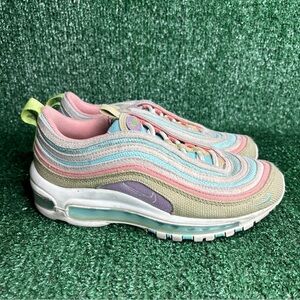 Nike Air Max 97 SE Sun Club Copa Sail Wheat Grass DQ4126-400 Women Size 5.5 (4Y)
